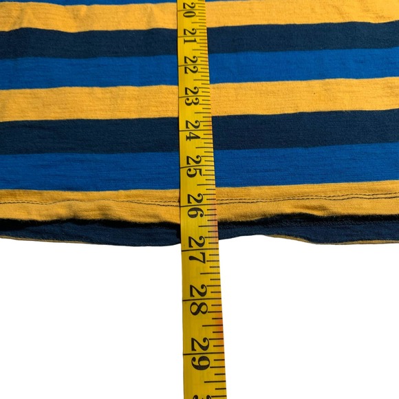 Vintage Guess | Men | 90s Crew Neck Embroidered Stripe Tee | Size Medium - Picture 6 of 10